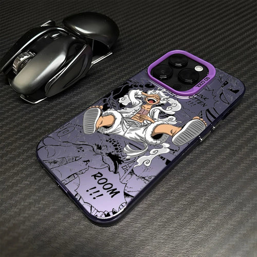 Funda de Luffy Anime – Carcasa Mate para iPhone Series 7 a 16"