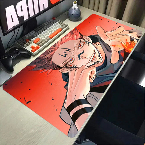 Alfombrilla Gamer XL Jujutsu Kaisen - Mouse Pad Grande para Escritorio y Gaming"